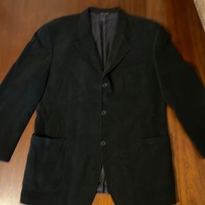 Canali sport coat. Dark gray. 60% cotton 40% wool. Size XL (58 European)